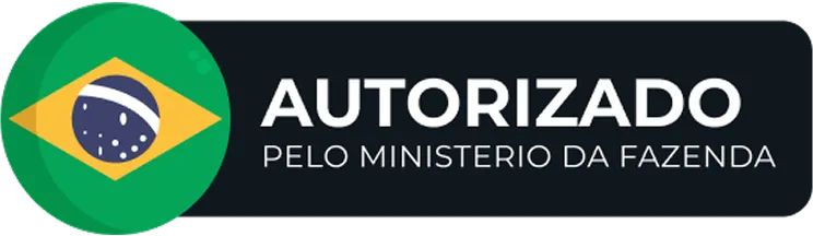 Autorizado pelo ministerio da fazenda logo